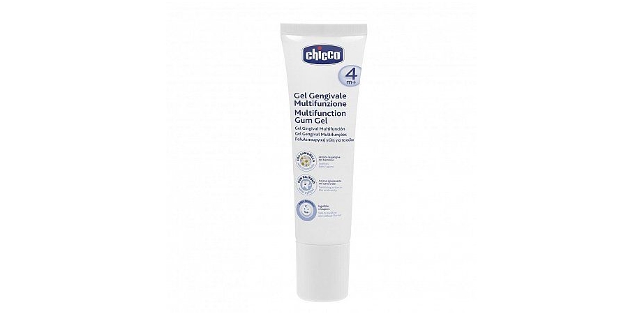 Gel gingival Baby Moments Chicco, multifunctional
